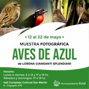 Se presentará una muestra fotográfica de aves en el Cultural San Martín